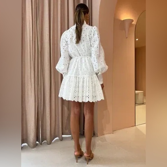 Alemais Evie Mini Smock Dress AU6 US2 like new! - Picture 4 of 14